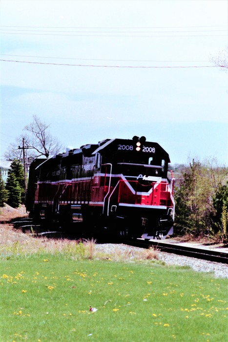 Photo of P&W WOGR on the Gardner branch in the 1980's
