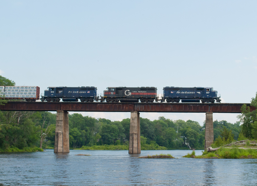Photo of MAWA 507 Crosses the Kennebec River