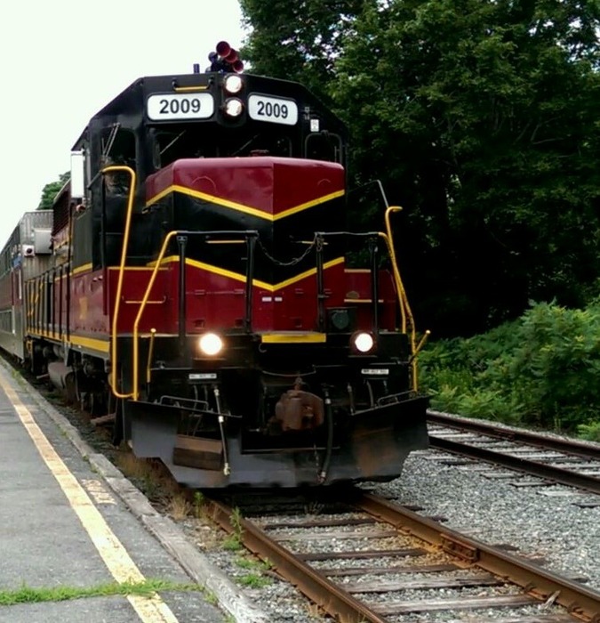 Photo of The Cape Cod Central Railroad's Shoreline Excursion Train On July 15th, 2017