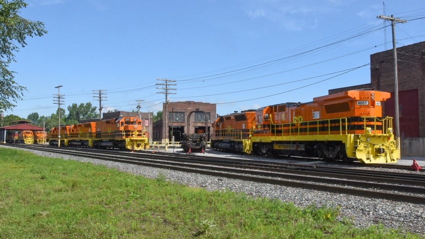 Photo of A lot of orange at St Albans, VT
