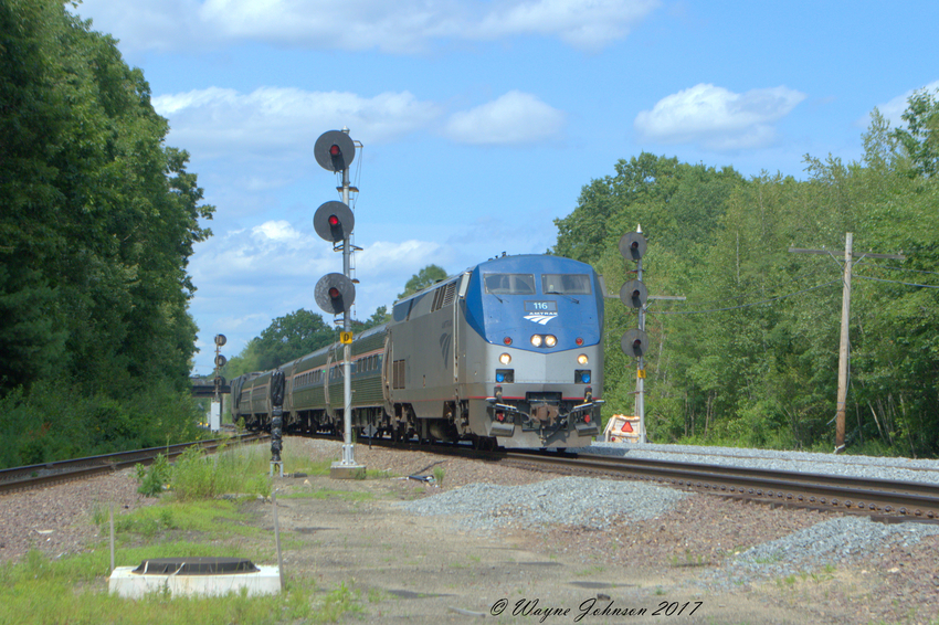 Photo of Amtrak 694 at Wilmington Junction