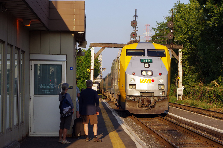Photo of VIA Rail Canada Train #20 at St-Lambert, Quebec