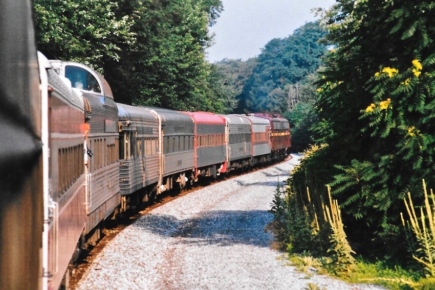 Photo of Pennsy E units on the former PRR