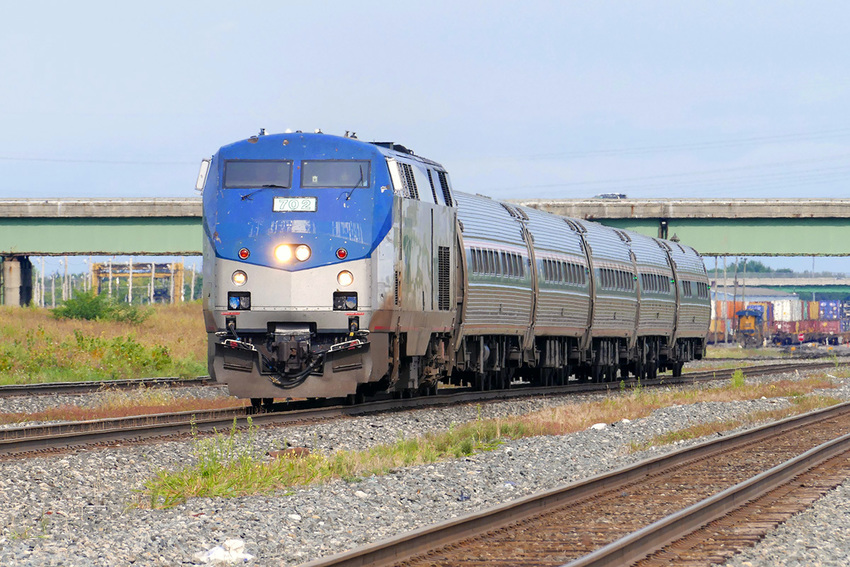 Photo of Amtrak Empire Service Train #281 at East Syracuse
