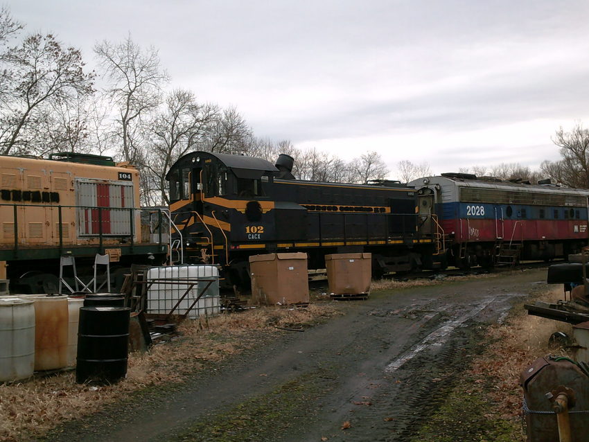 Photo of 2 Alco's and an EMD