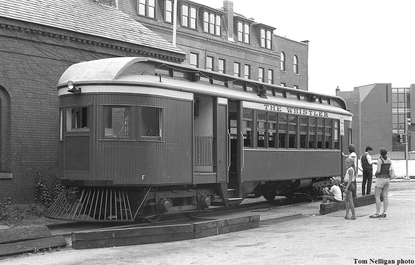Photo of before the Lowell trolleys