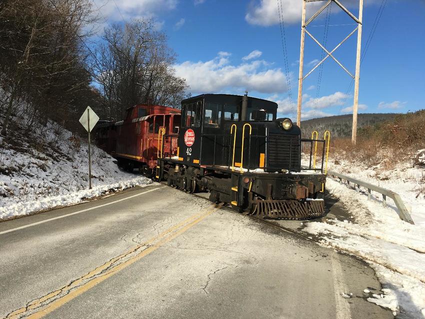 Photo of CMRR 42 at Hurley Mountain Road Crossing