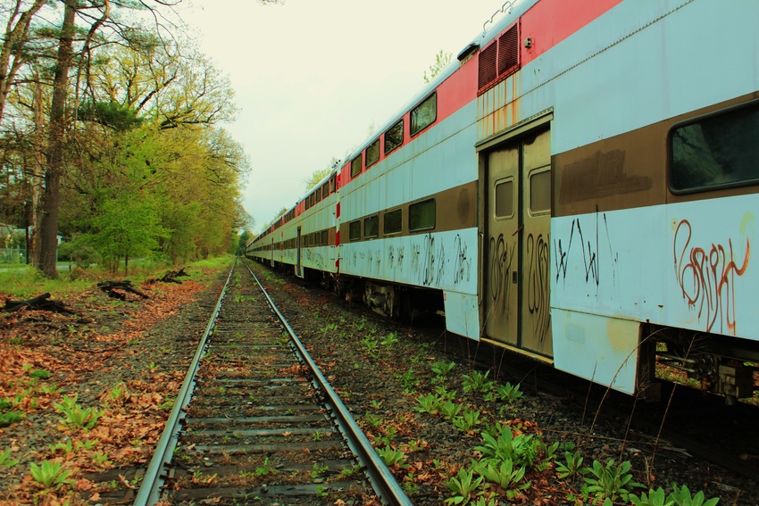Photo of Old Metra Cars in Housatonic