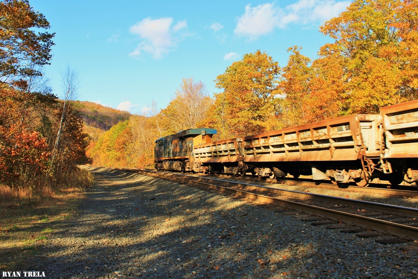 Photo of Empty rock train at MP129