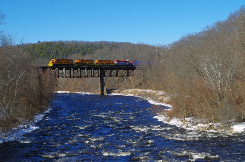 Photo of Genesee & Wyoming @ Millers Falls, Ma.