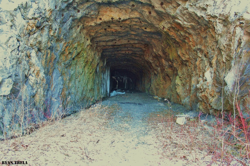 Photo of The old bore of the state line tunnel