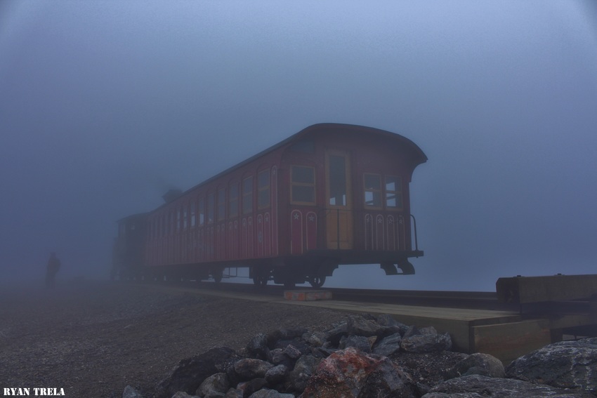 Photo of Dreary day of the cog railway