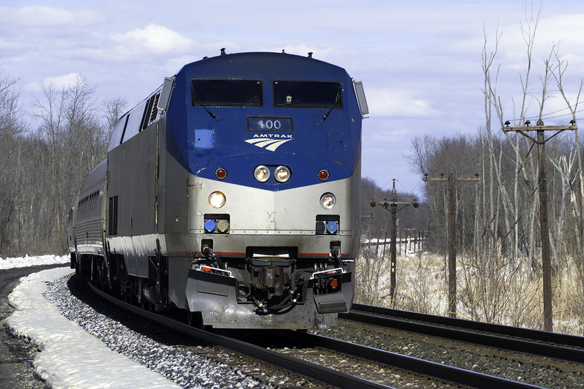 Photo of Amtrak 100 at Verona, New York