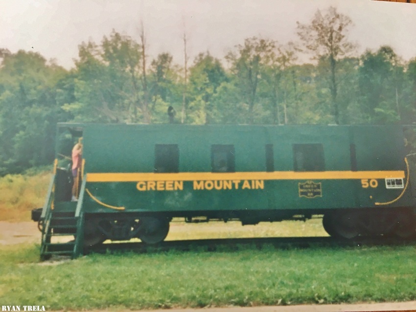 Photo of Old Green Mountain Railroad Caboose