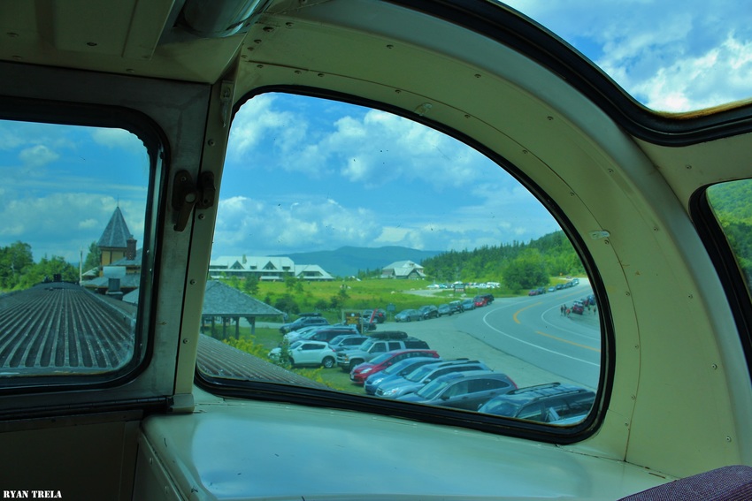Photo of View from the dome car