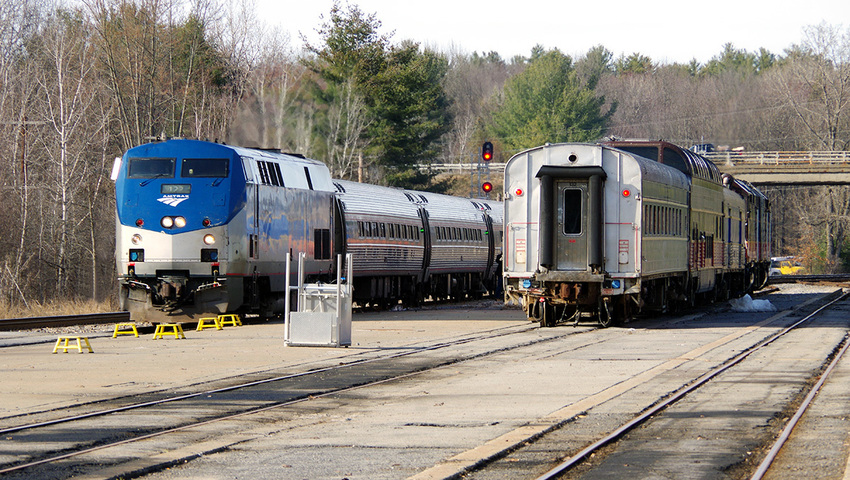 Photo of Amtrak #68 The Adirondack from Montreal to New York City