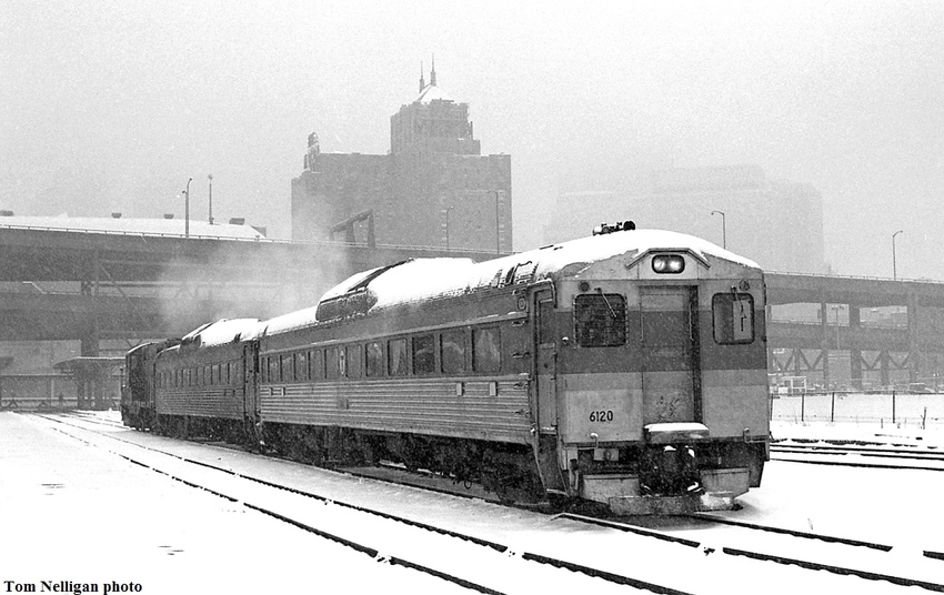 Photo of North Station snowstorm