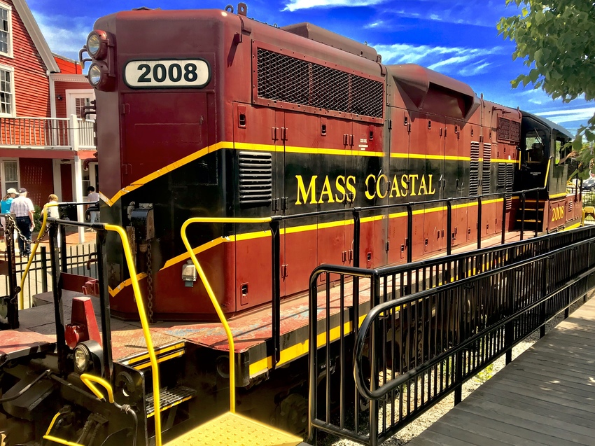 Photo of The Cape Cod Central Railroad's Shoreline Excursion Train On June 16th, 2018