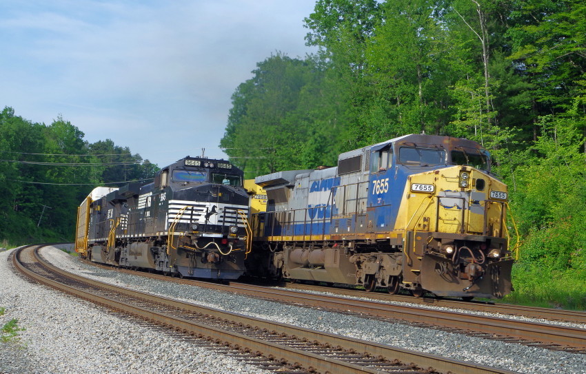 Photo of Norfolk Southern & Pan Am @ Fitchburg, Ma.