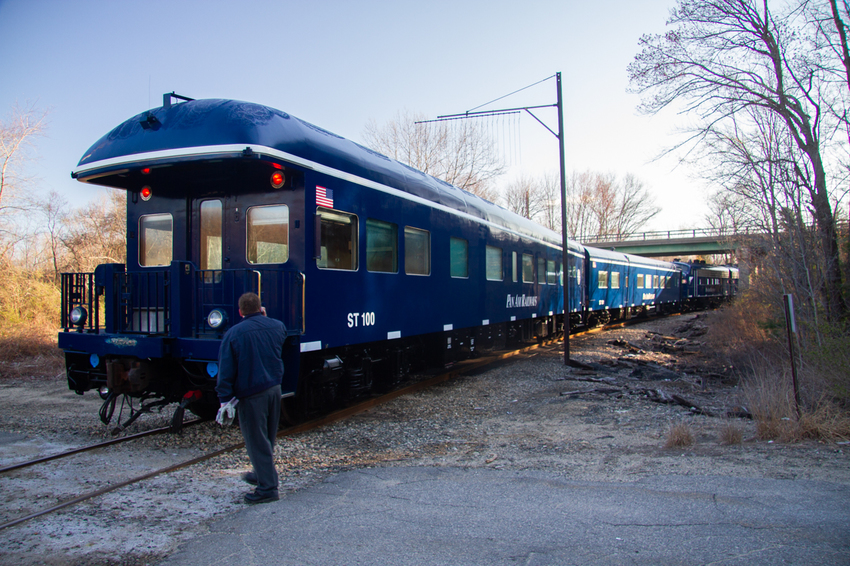 Photo of Pan Am Executive Train on Portsmouth Branch