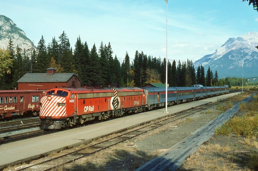 Photo of Westbound Canadian.