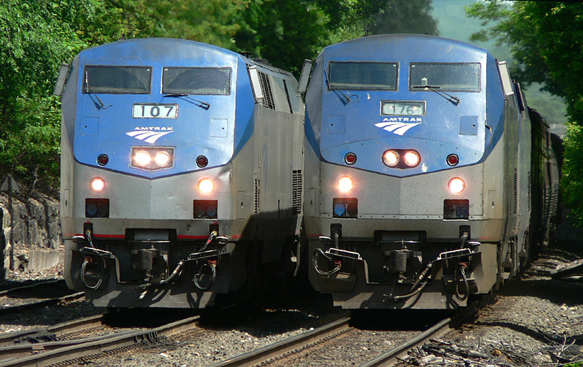 Photo of Amtrak 449 (R) passes 57 at Palmer