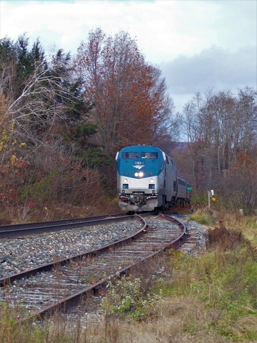Photo of Amtrak Vermonter at Westminster,VT