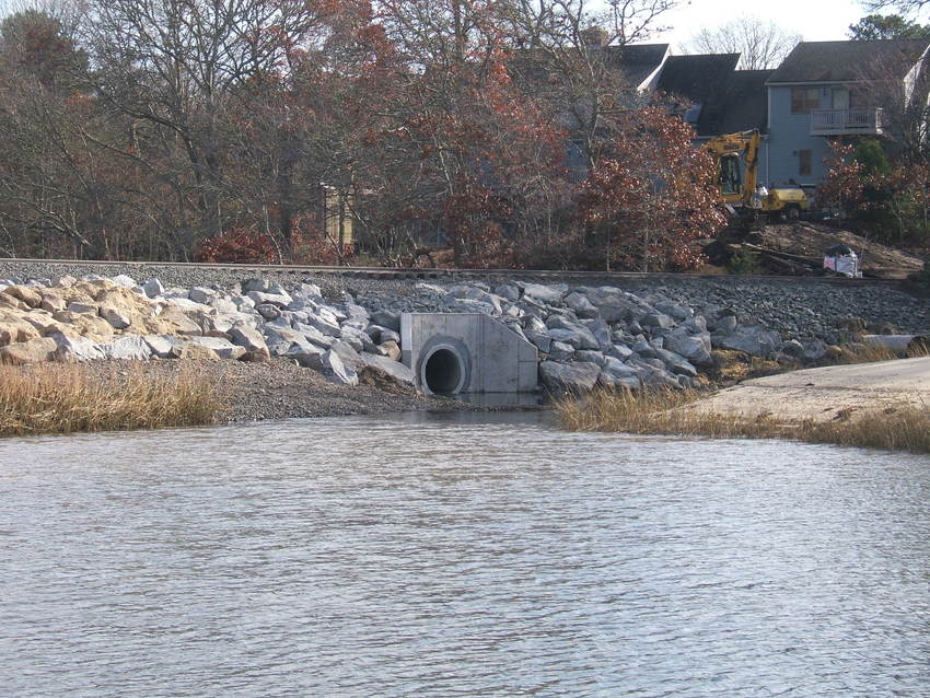 Photo of RR Culvert project