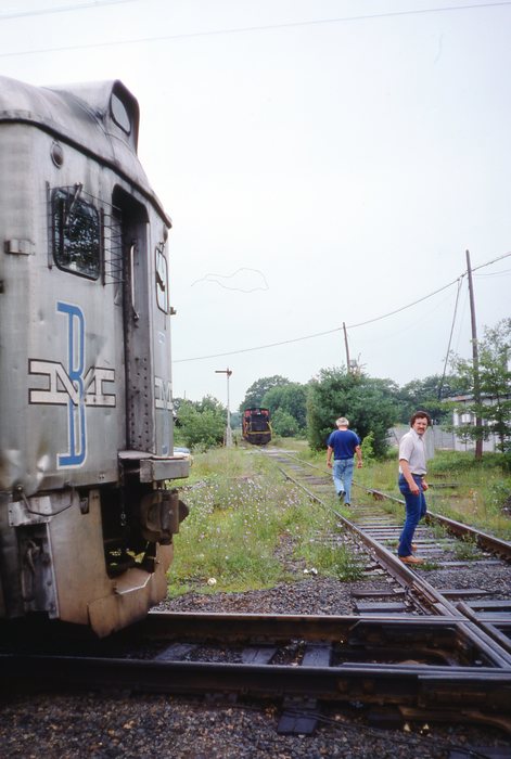 Photo of Conrail meets B&M, West Concord, MA 7/12/77