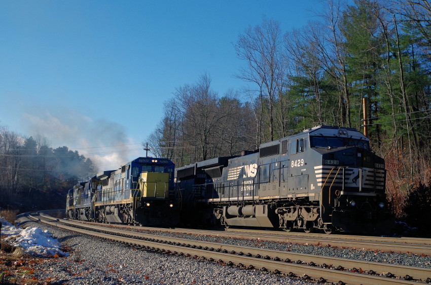 Photo of Pan Am & Norfolk Southern @ Fitchburg, Ma.