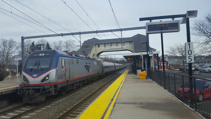 Photo of Amtrak 163 at OSB