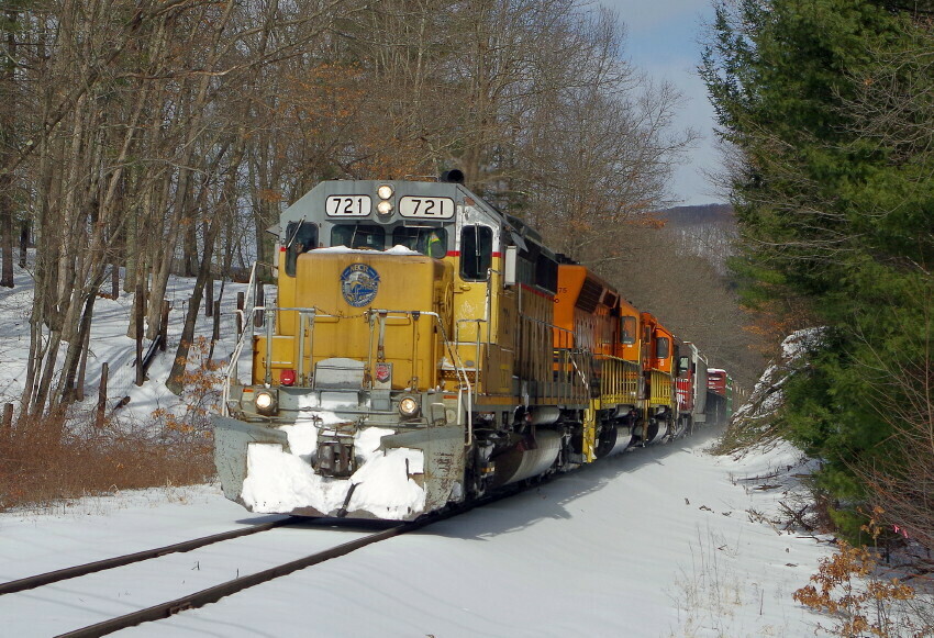Photo of New England Central @ Leverett, Ma.