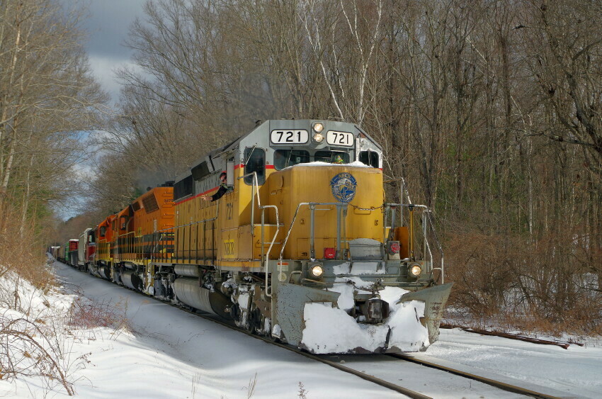 Photo of New England Central @ Montague, Ma.