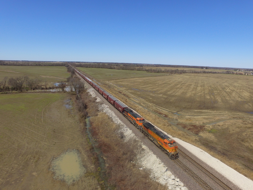 Photo of BNSF Grain Train