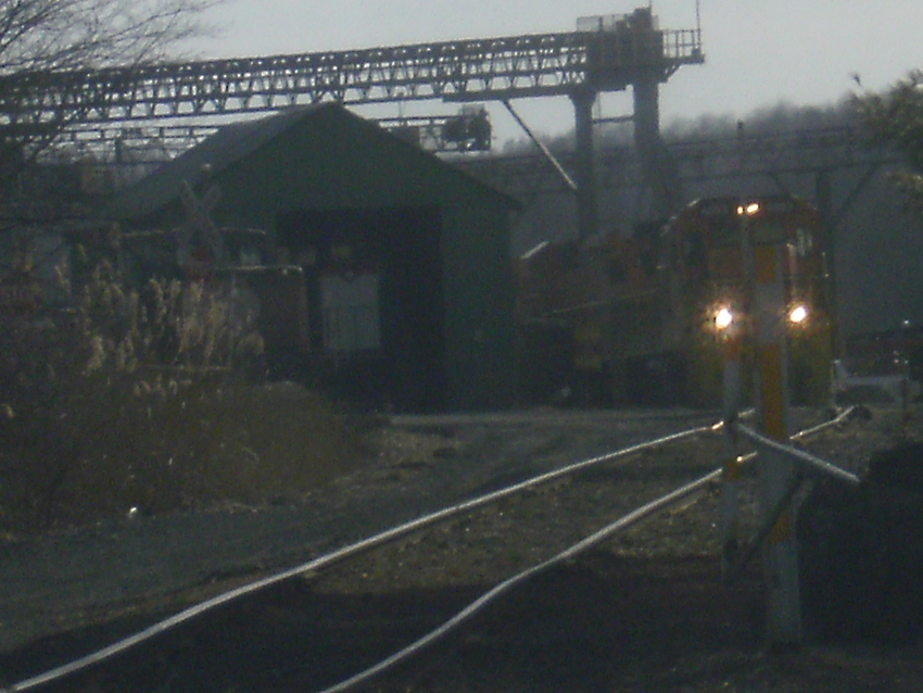 Photo of backing into tilcon quarry durham ct