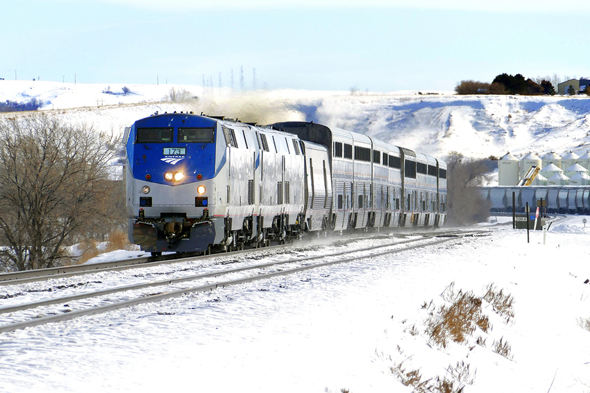 Photo of The Empire Builder at Williston, ND