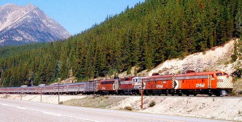 Photo of CP Rail #2 east of the Great Divide