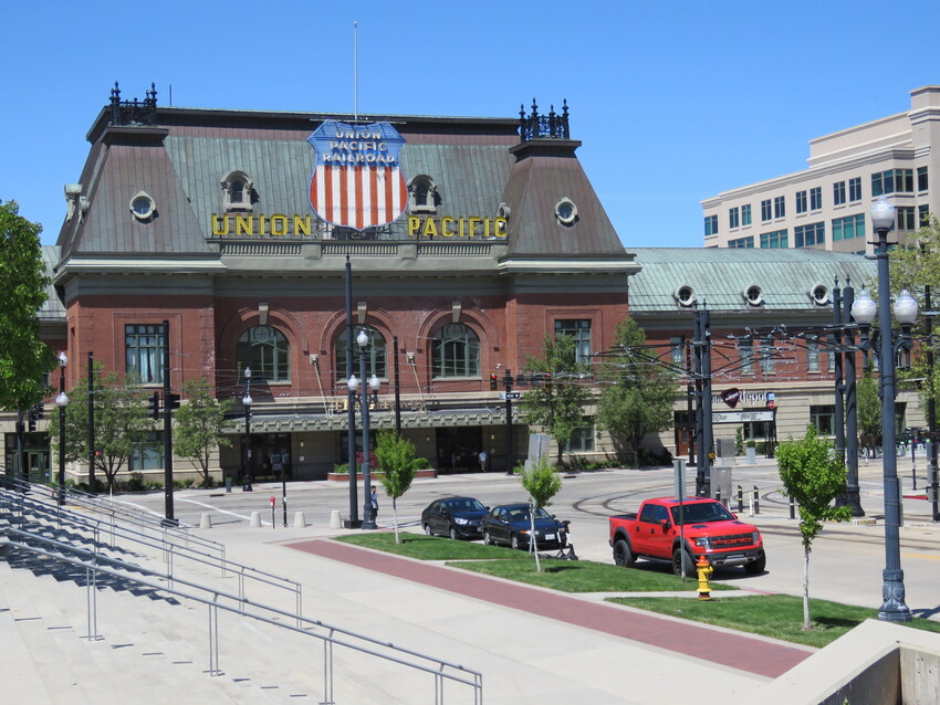 Photo of Station salute: Union Pacific in Salt Lake City