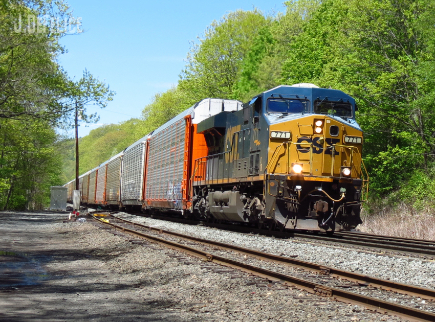 Photo of CSX Q264 at Chester MA