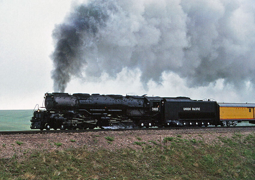 Photo of Union Pacific in Wyoming.
