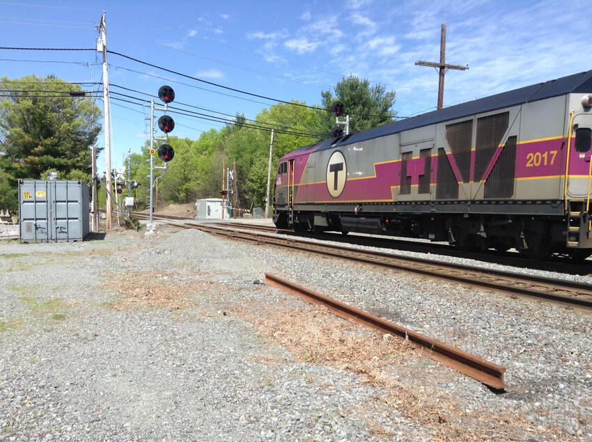 Photo of MBTA at Lowell Junction