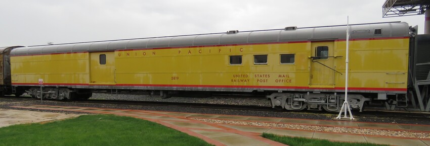 Photo of UP Mail Car