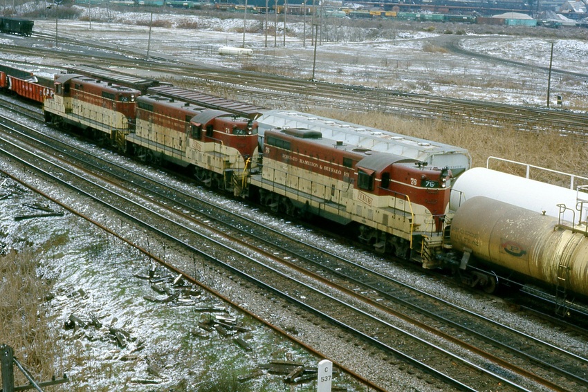 Photo of TH&B freight at Tifft St Buffalo