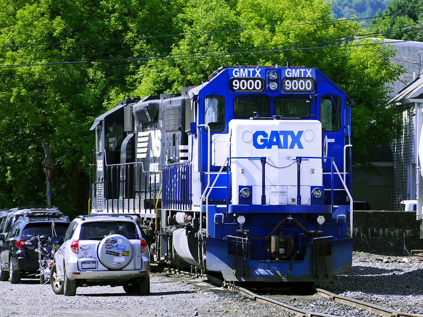 Photo of GMTX #9000 at Cortland, New York