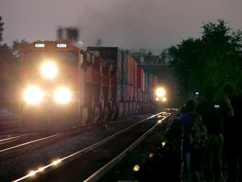 Photo of Railfans in their natural habitat - 2