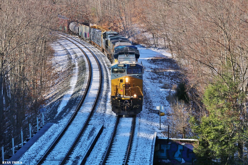 Photo of Eastbound rolling downgrade in Chester