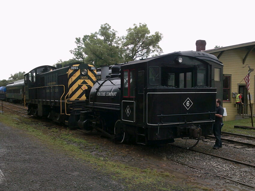 Photo of Alco diesel meets Baldwin steam