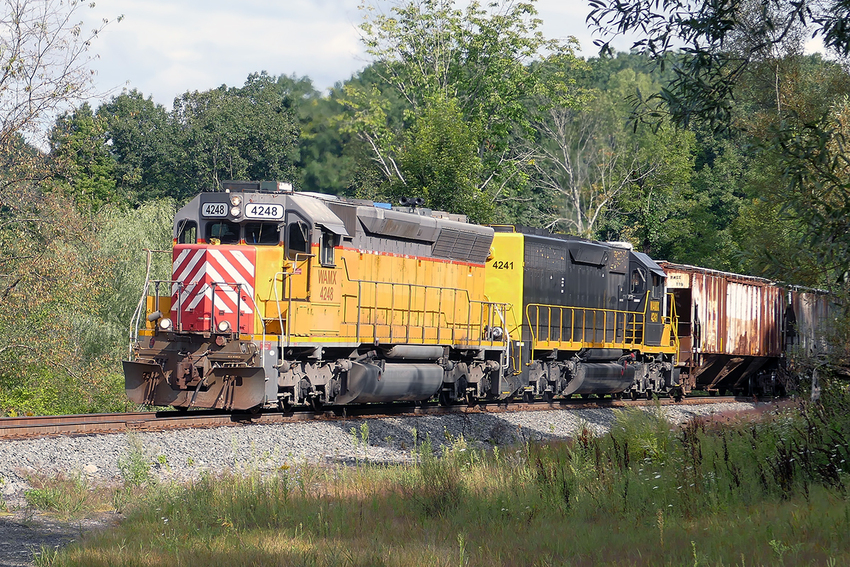 Photo of Ithaca Central #4248 and #4241 at Spencer, New York