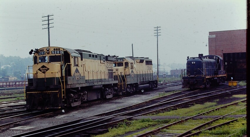 Photo of Reading at Rutherford PA - 1973