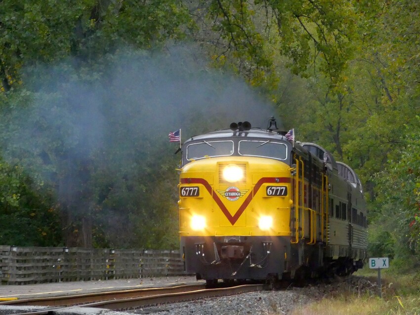 Photo of Cuyahoga Valley Scenic RR FPA4s at Independence OH